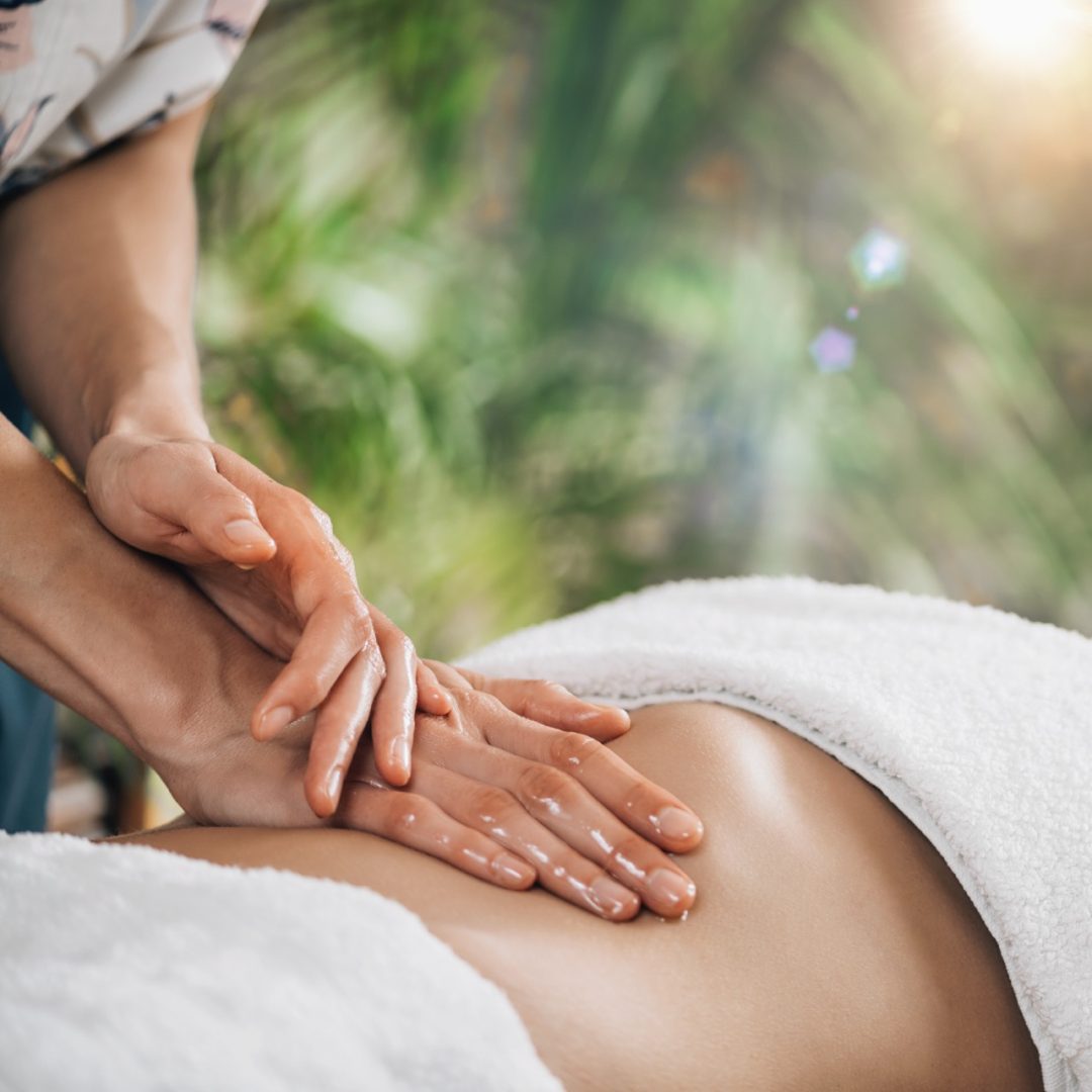 Ayurveda stomach massage